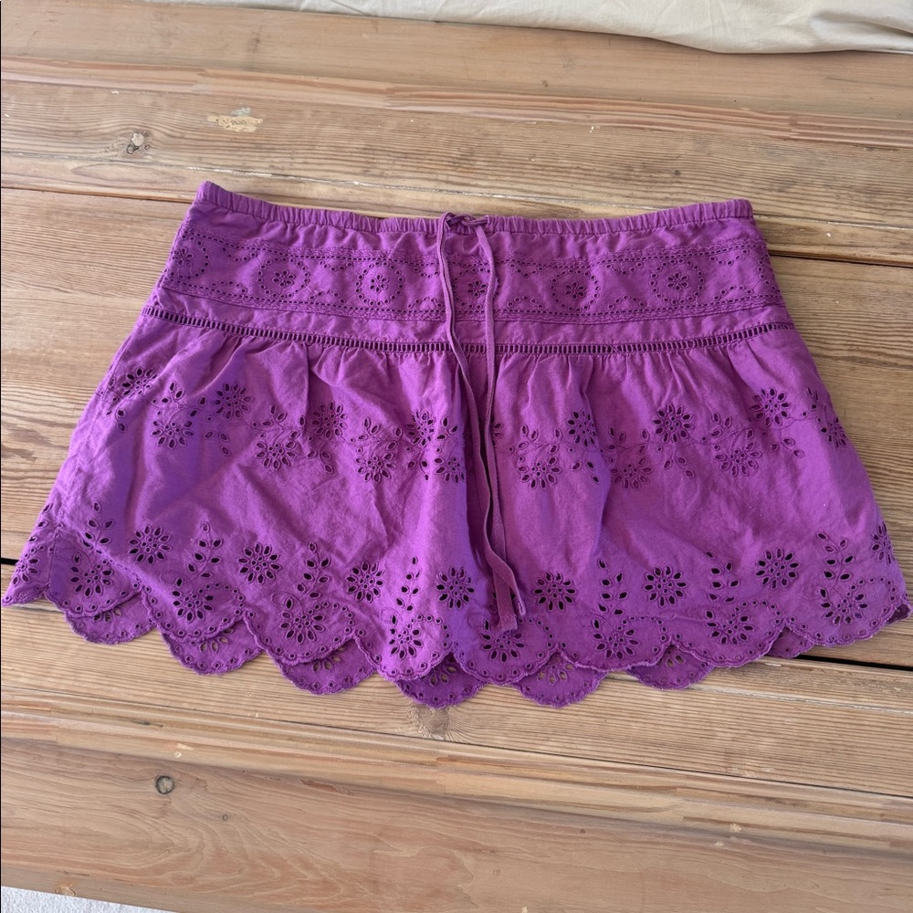 Aerie purple skirt